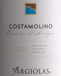 ARGIOLAS - COSTAMOLINO - IL VERMENTINO DI SARDEGNA... ARGIOLAS - COSTAMOLINO - IL VERMENTINO DI SARDEGNA...